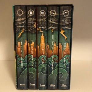 Hardcover Percy Jackson and the Olympians book set